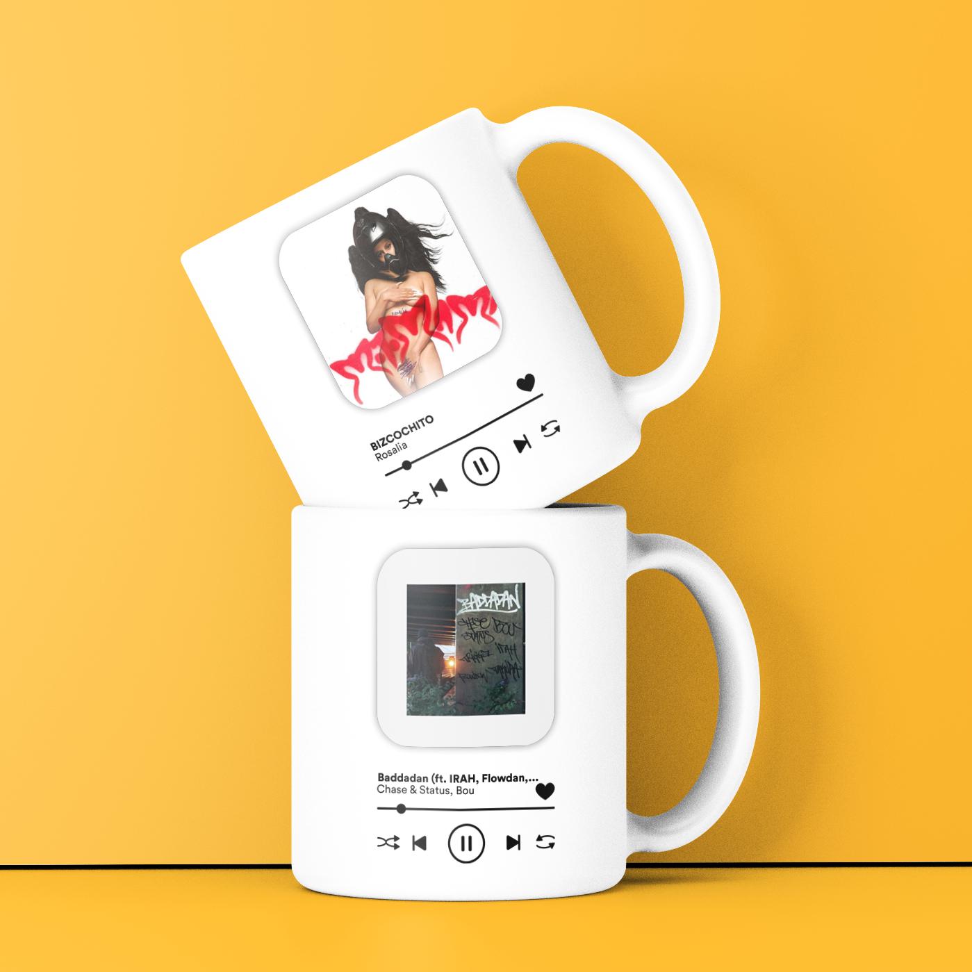 Mug à personnaliser - Playlist