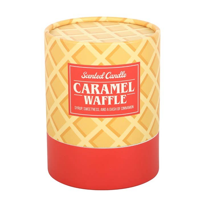 Bougie parfumée "Gaufre au caramel"