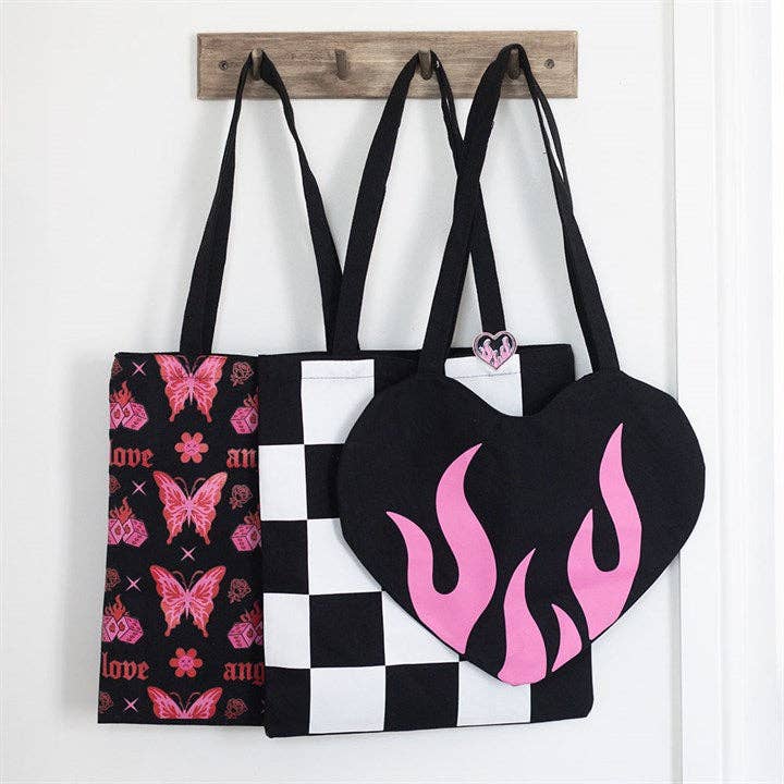 Tote-bag "Cœur en feu"