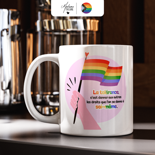 Flag (Mug) - Mois des Fiertés