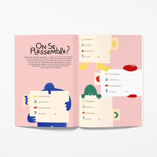 ENTRE FRÈRES ET SOEURS - Livre à remplir à 2, 3 ou 4