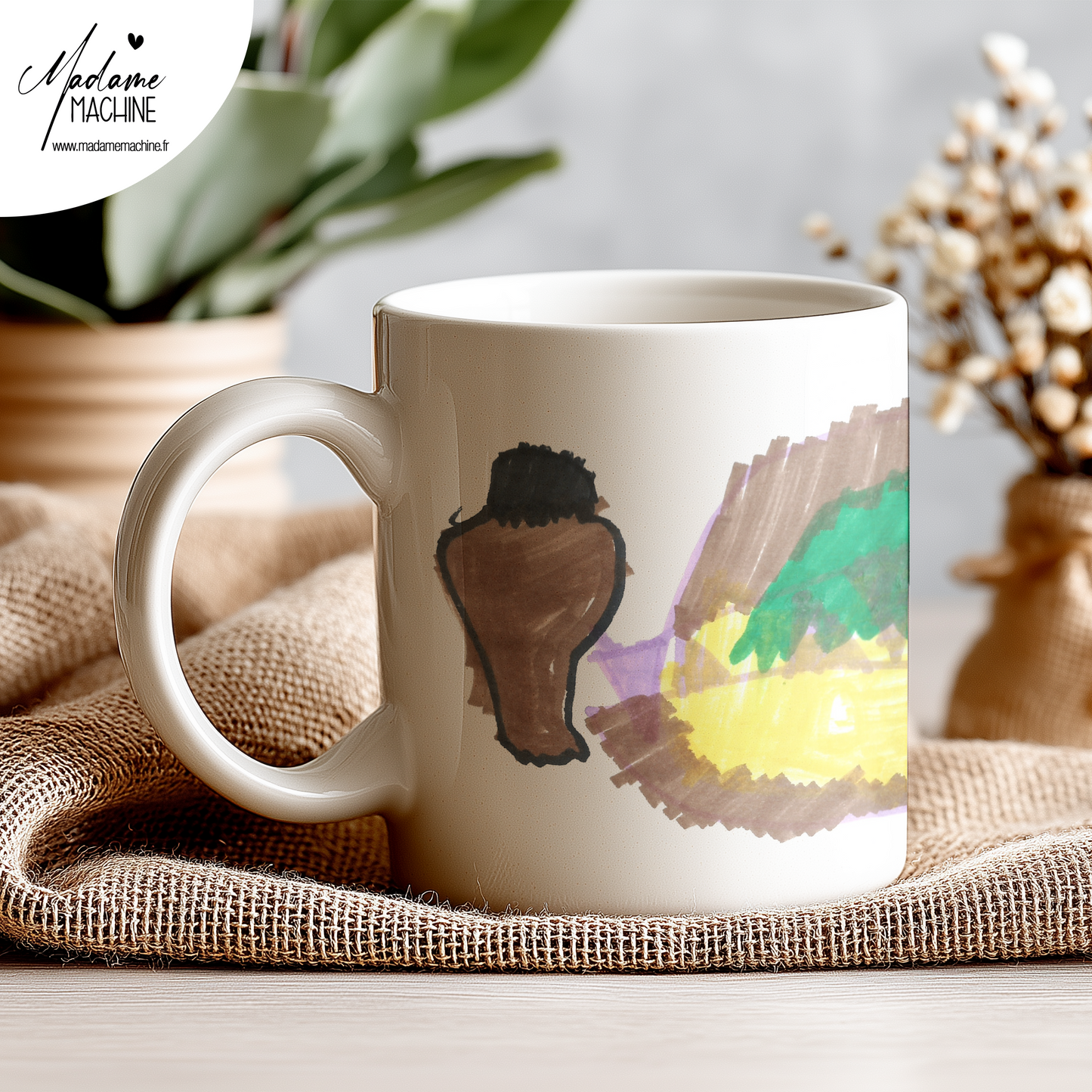 Mug à personnaliser - Le mug à dessiner