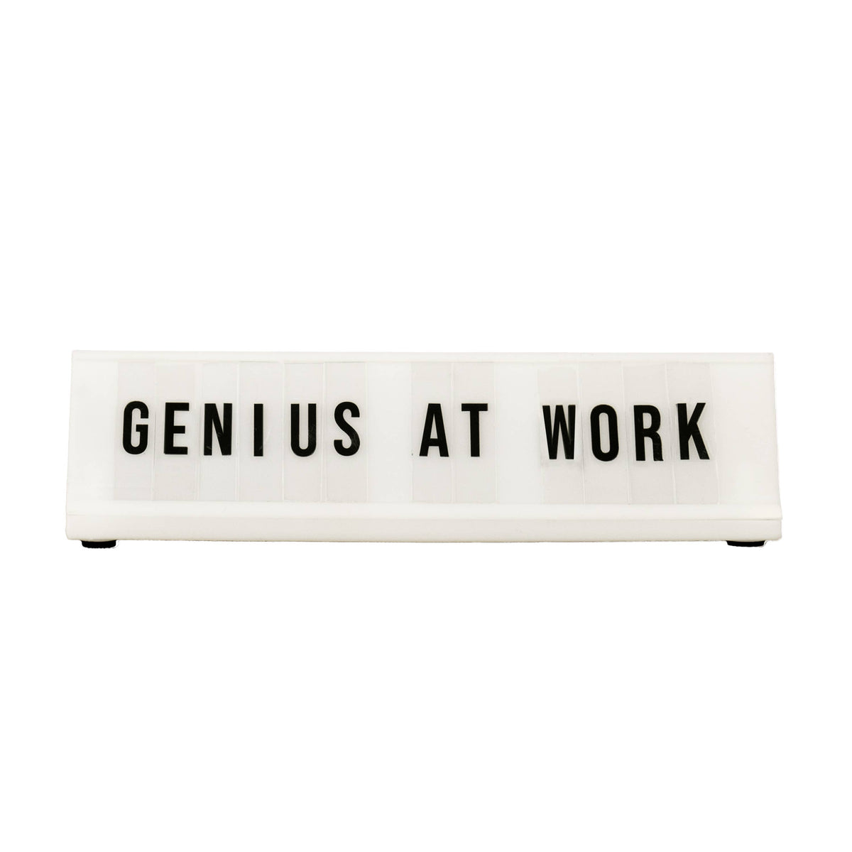 Plaque de bureau lumineuse