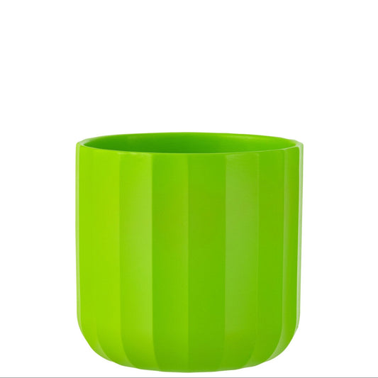 Cache-pot céramique "Néon" (différents coloris disponibles)