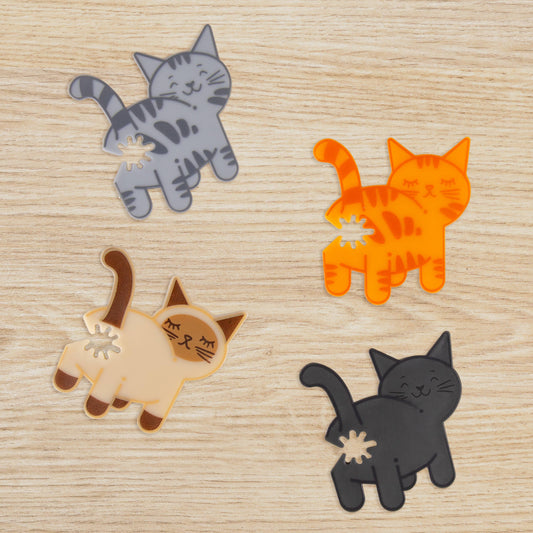 Attaches de sac « fesses de chat »