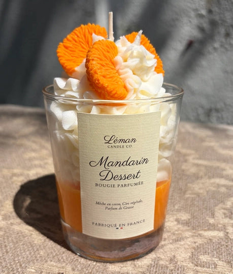Bougie - Dessert à la Mandarine - Made in France