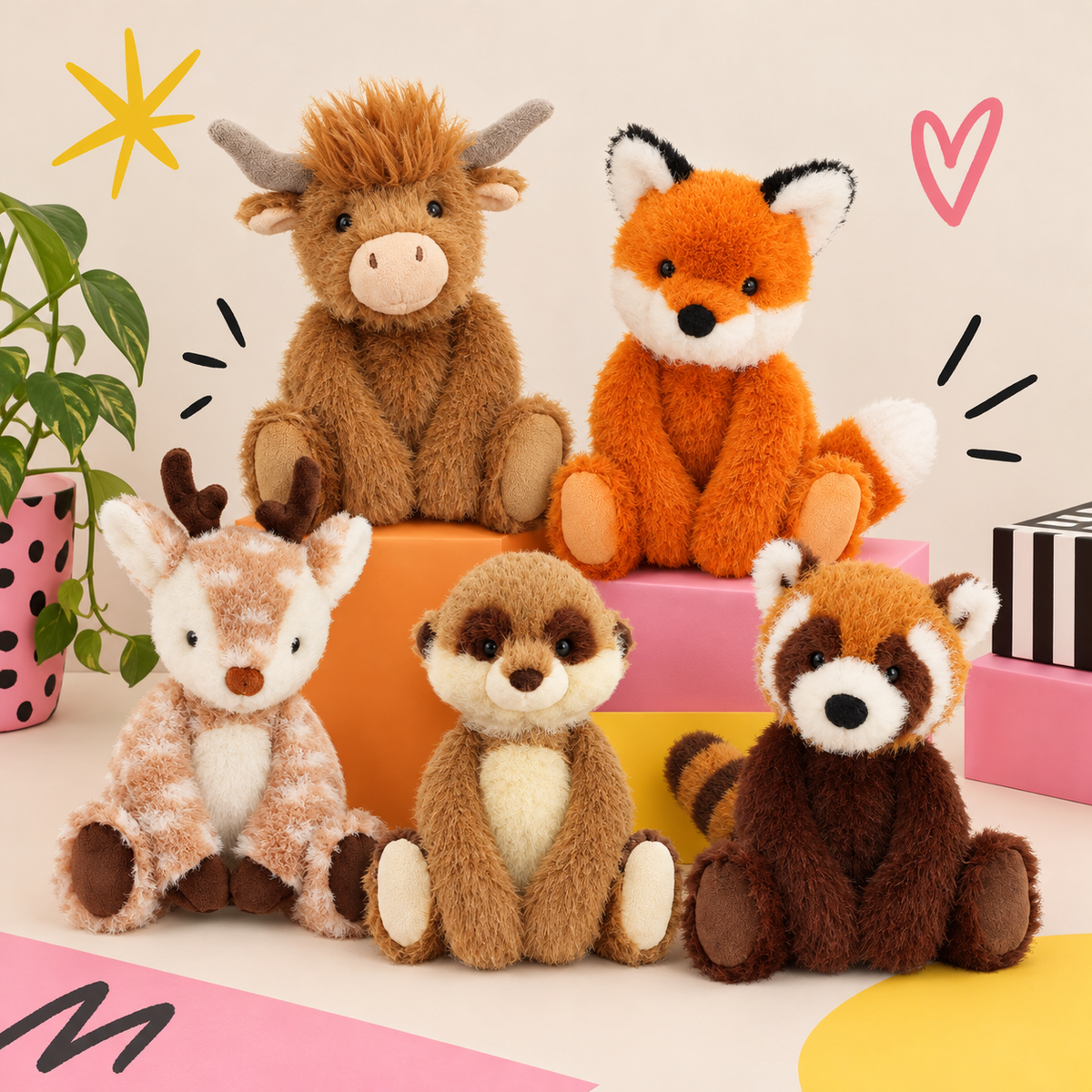 Peluche - Panda Roux