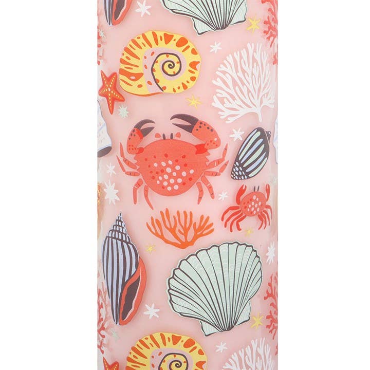 Bougie tube "Coquillages et crustacés"
