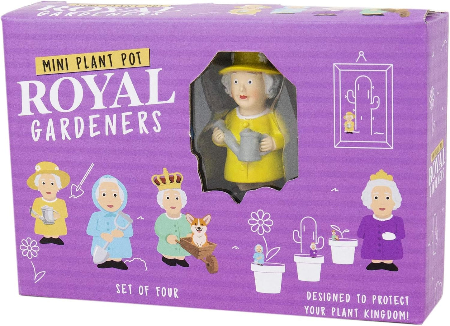 God save the queen - Décoration de plantes