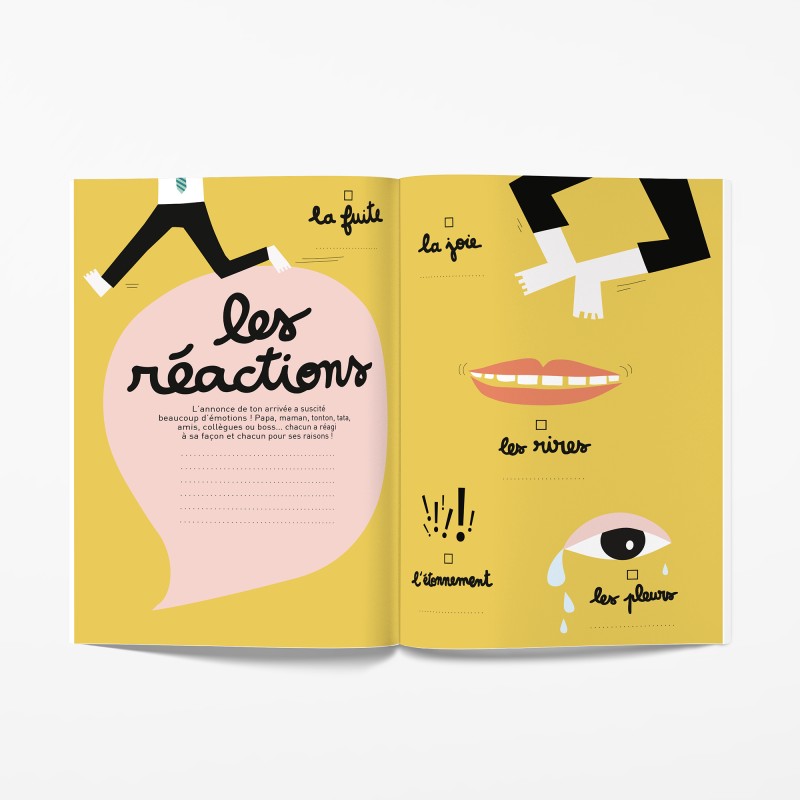 9 MOIS À T’ATTENDRE - Livre de grossesse