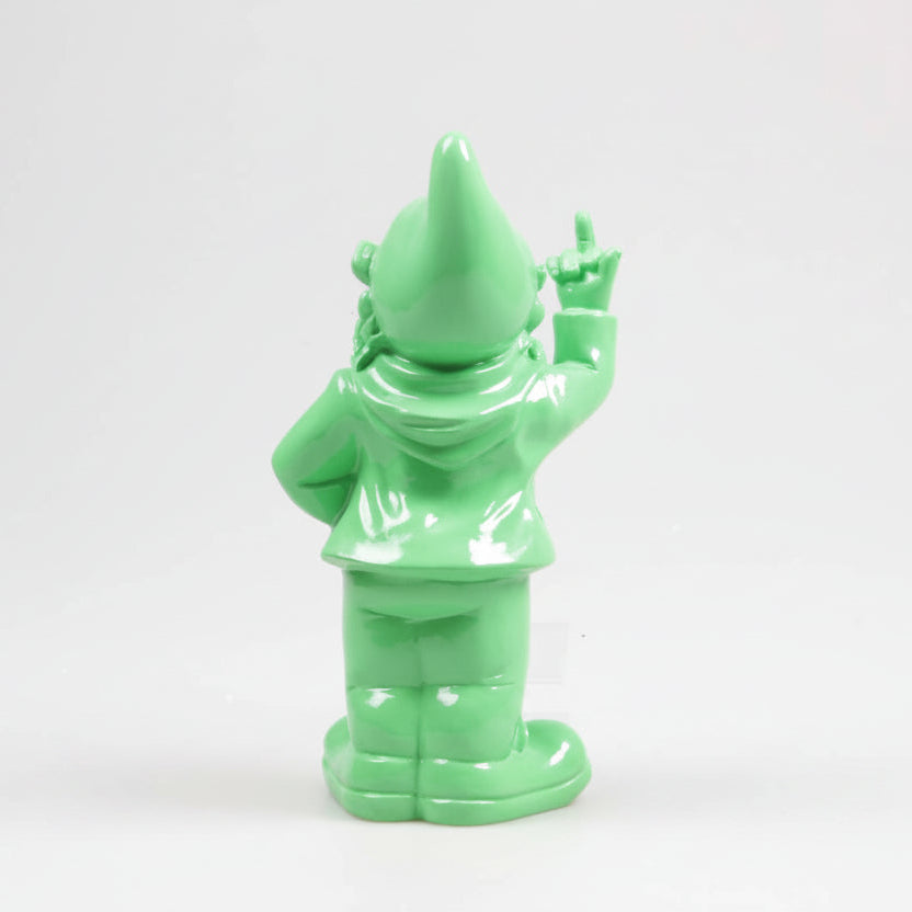 Nain de jardin - F*ck (vert) - Gnomy (30cm)