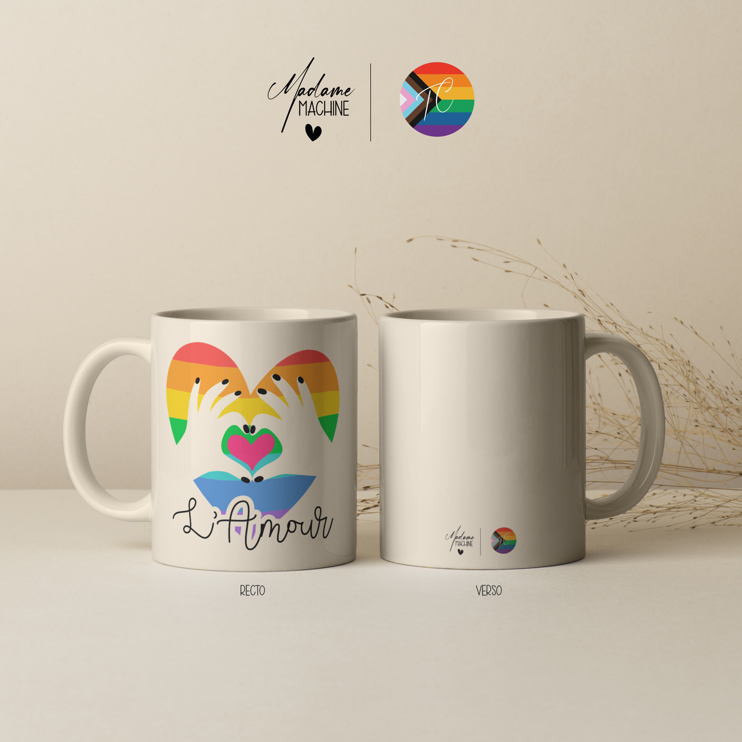 Amour (Mug) - Mois des Fiertés