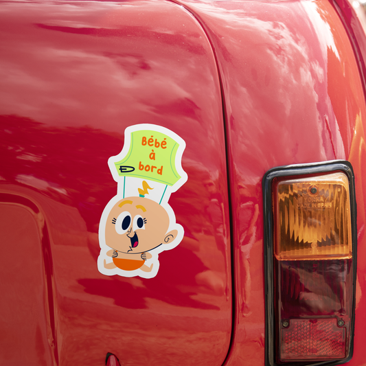 Bébé - Sticker "Bébé à bord"