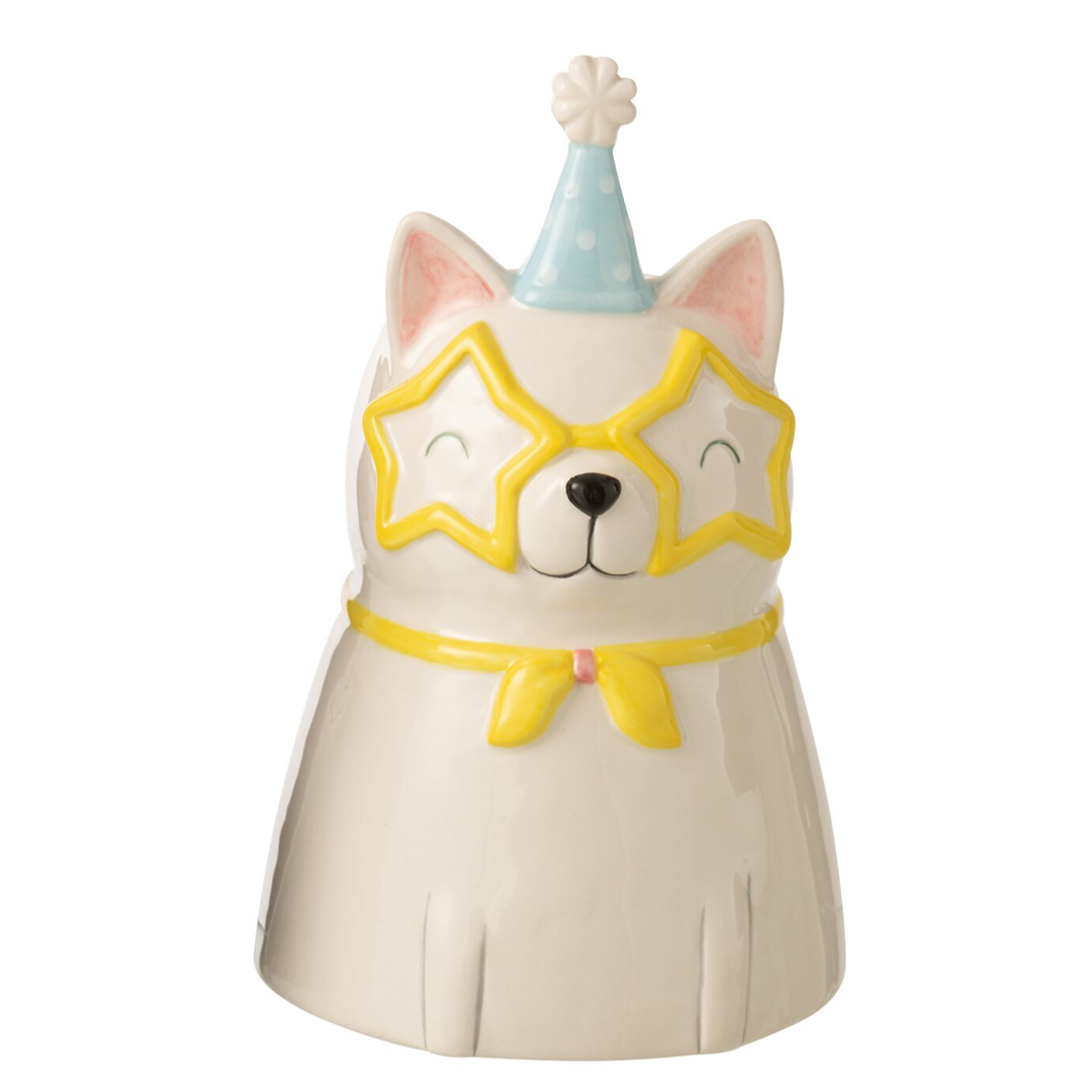 Vase - Chat à lunettes