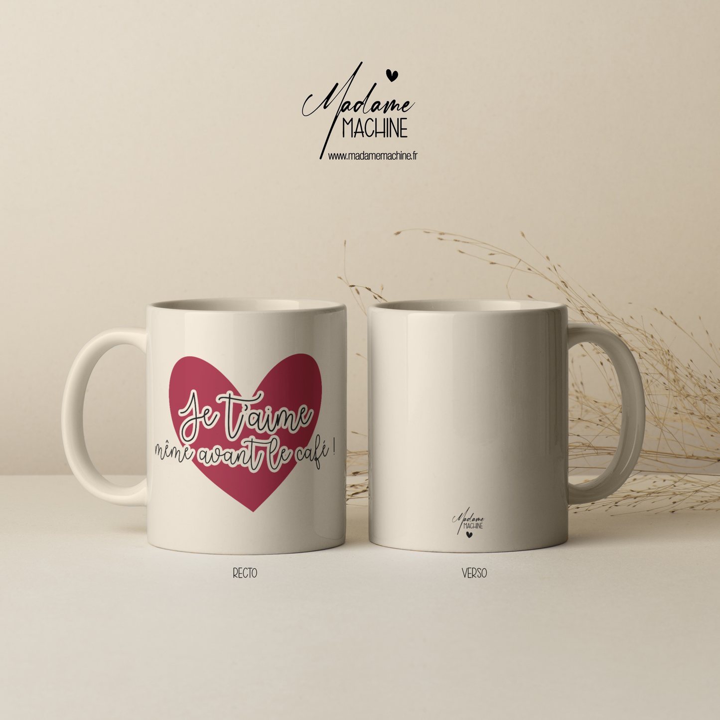 Je t'aime ♥ (Mug)