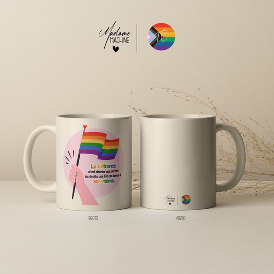 Flag (Mug) - Mois des Fiertés