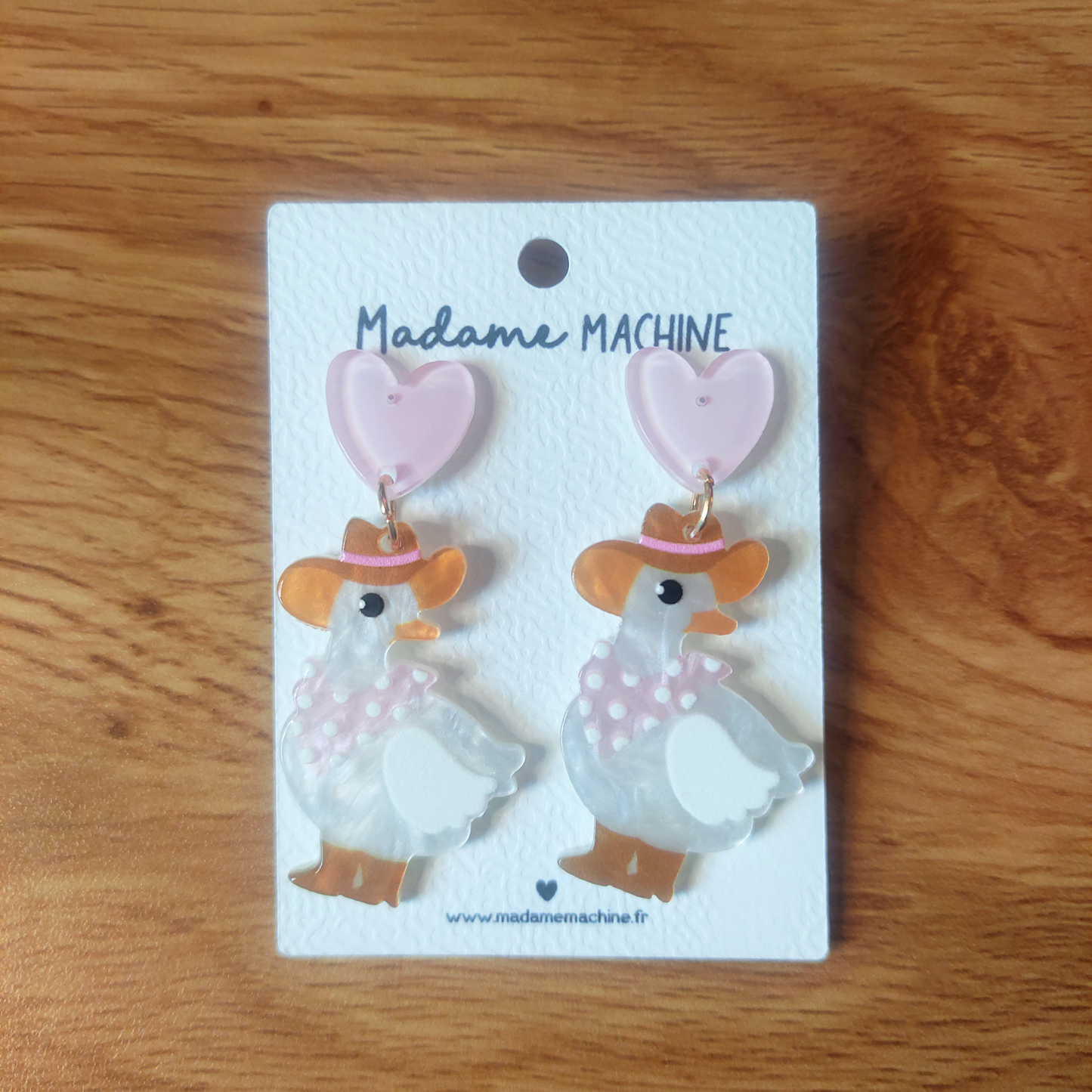 Cow-Goose (Boucle d'oreilles)