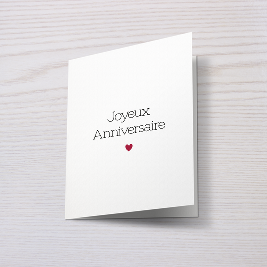 Joyeux anniversaire (carte)