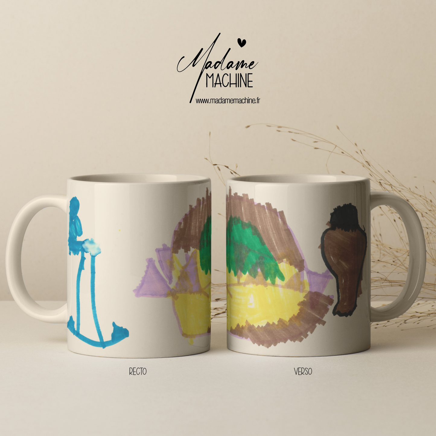 Mug à personnaliser - Le mug à dessiner