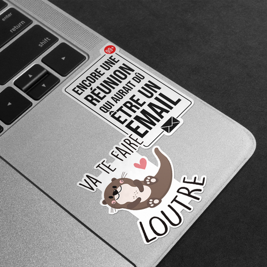 Survie au bureau - Planche de stickers