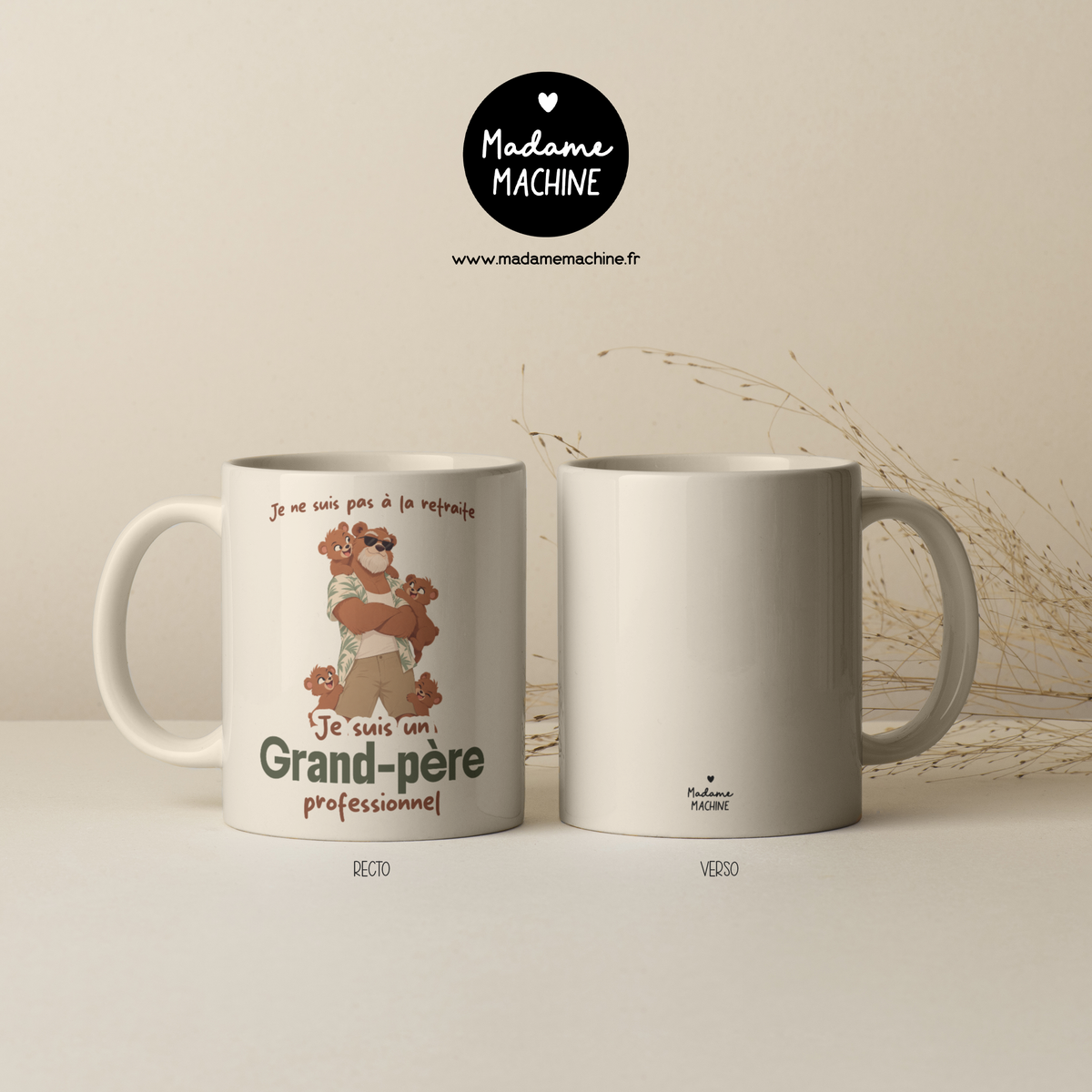 Papi Ours (mug)