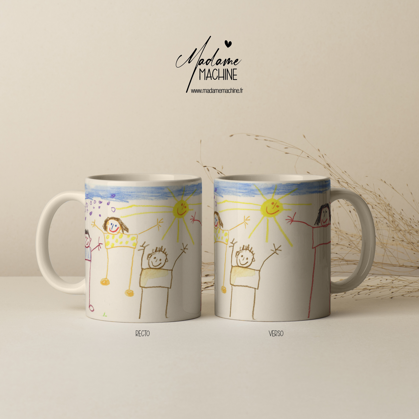 Mug à personnaliser - Le mug à dessiner
