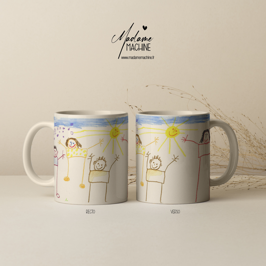 Mug à personnaliser - Le mug à dessiner