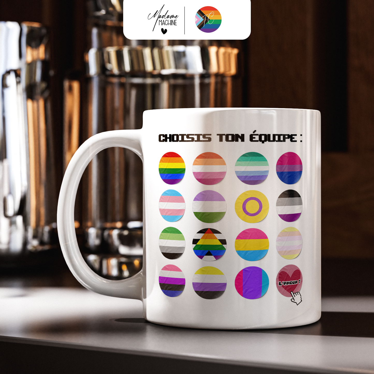 Choose your team (Mug) - Mois des Fiertés