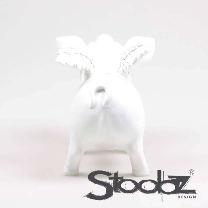 Tirelire cochon ailé
