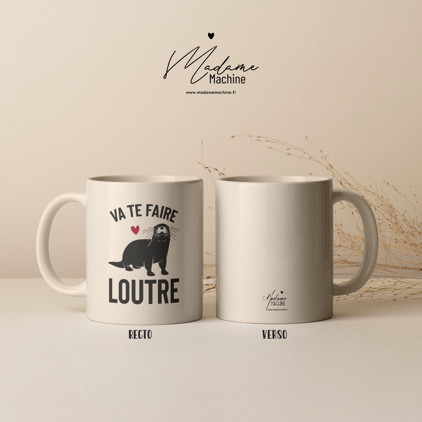 Va te faire loutre (Mug)