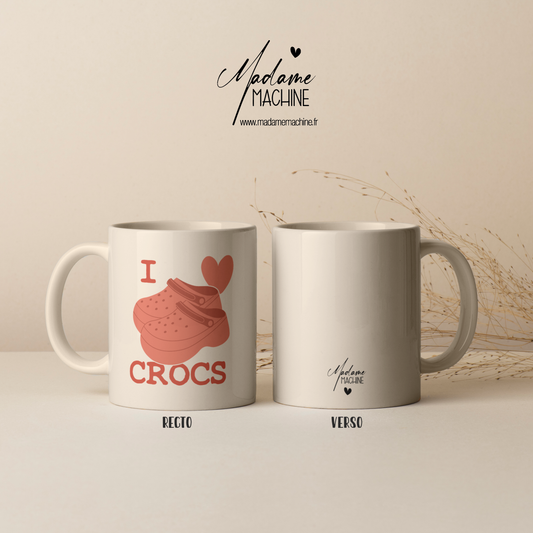 I Love Crocs (Mug)