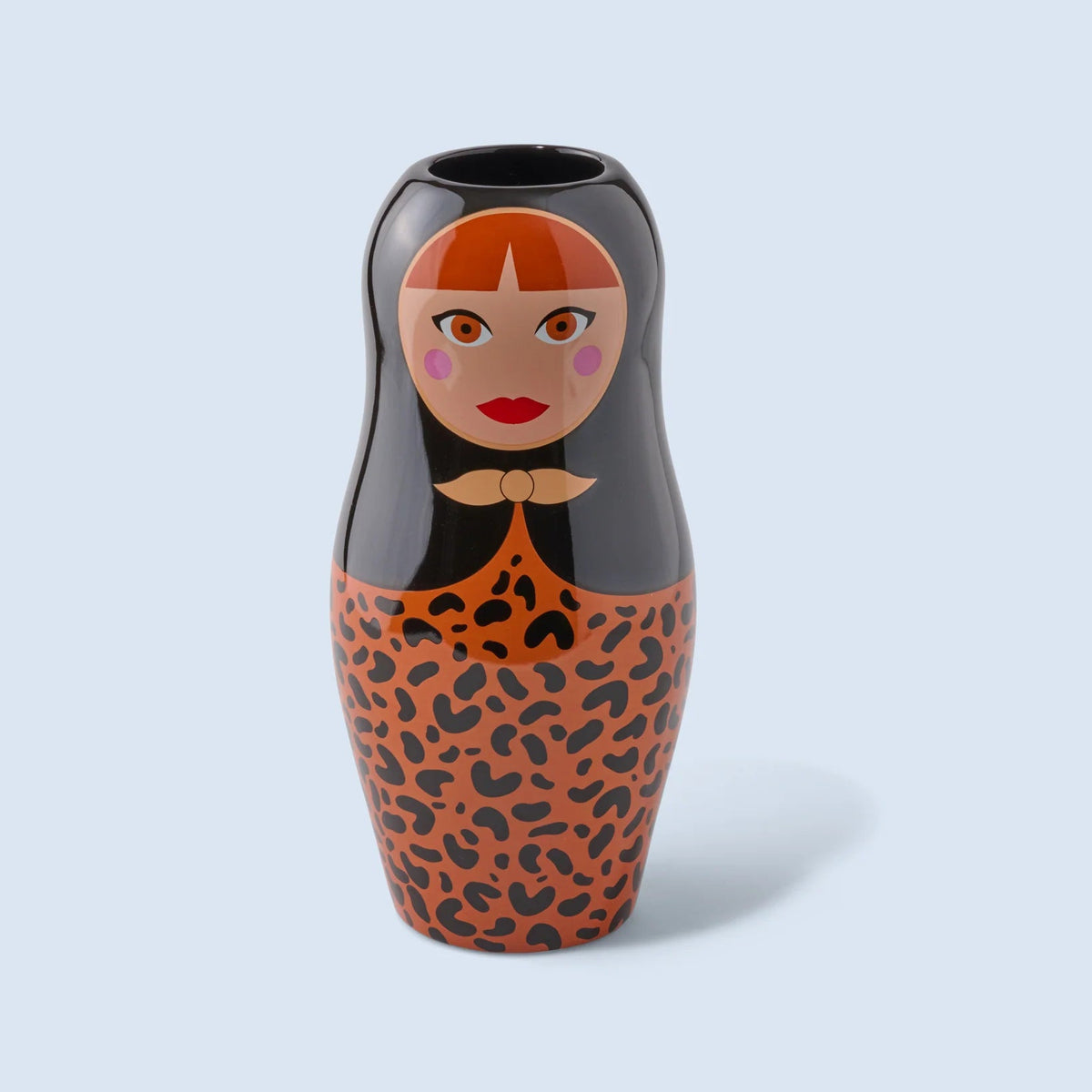 Vase - Matriochka Léopard