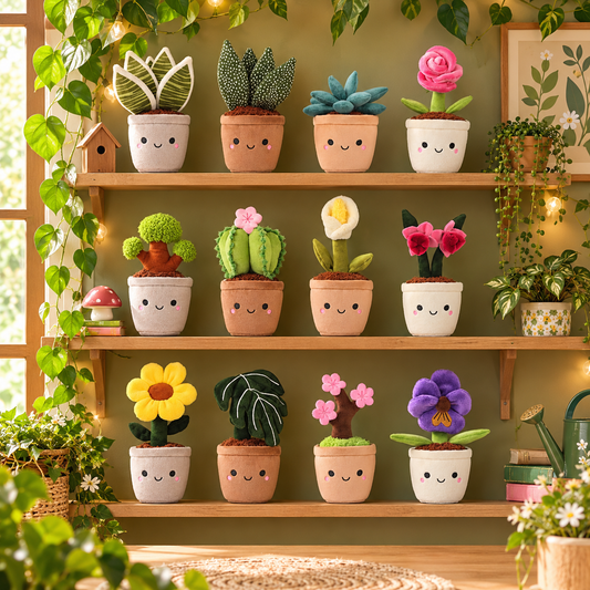 Peluche - Plantes et fleurs