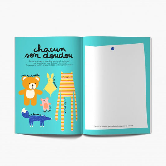 BIENTÔT GRAND FRÈRE ! BIENTÔT GRANDE SOEUR ! - Livre à remplir avec son ainé en attendant le bébé !