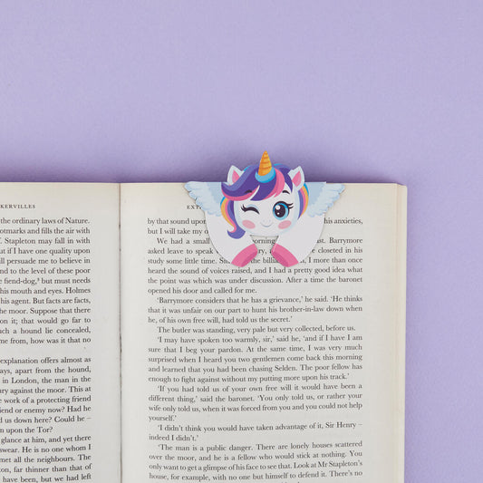 Marque-page - Licorne