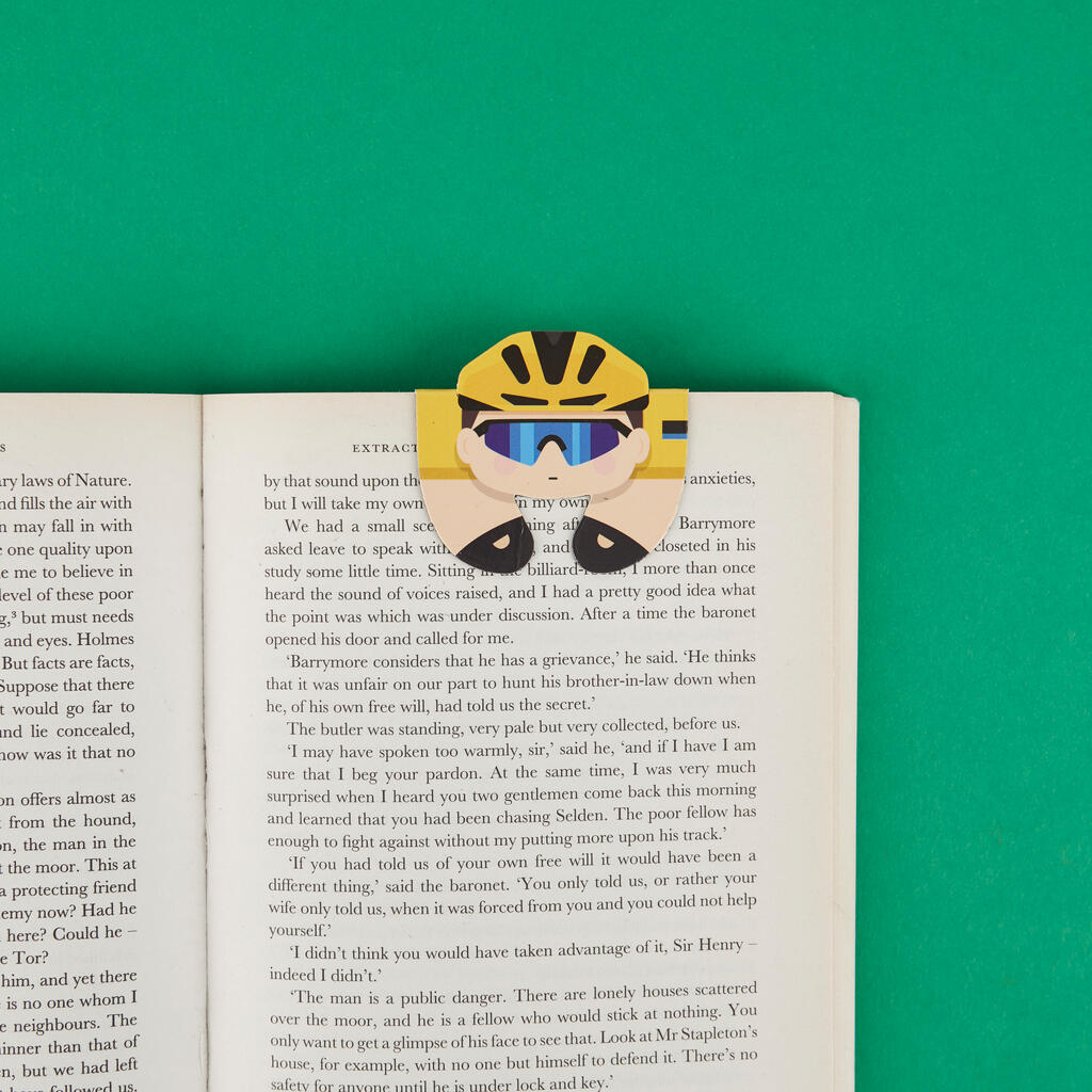 Marque-page - Cycliste