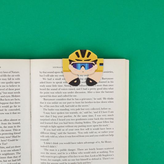 Marque-page - Cycliste