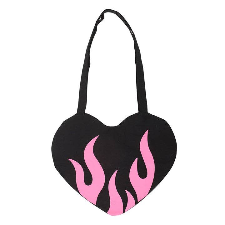 Tote-bag "Cœur en feu"