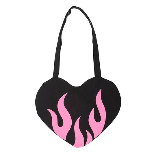Tote-bag "Cœur en feu"