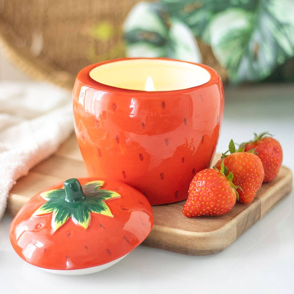 Bougie Fraise