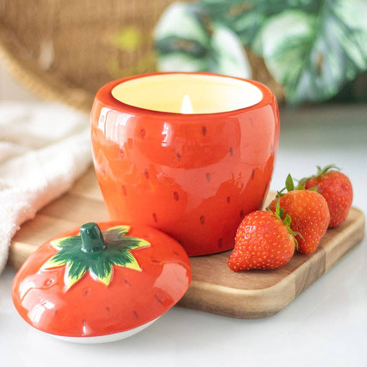 Bougie Fraise