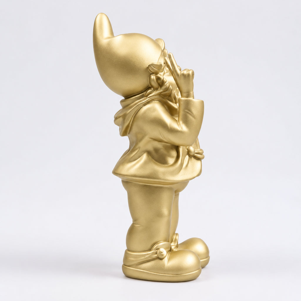 Nain de jardin - Peace (or) - Gnomy (30cm)