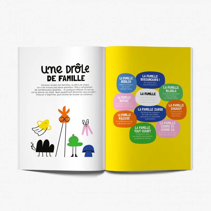 MA TRIBU RECOMPOSEE - Livre à remplir à plusieurs