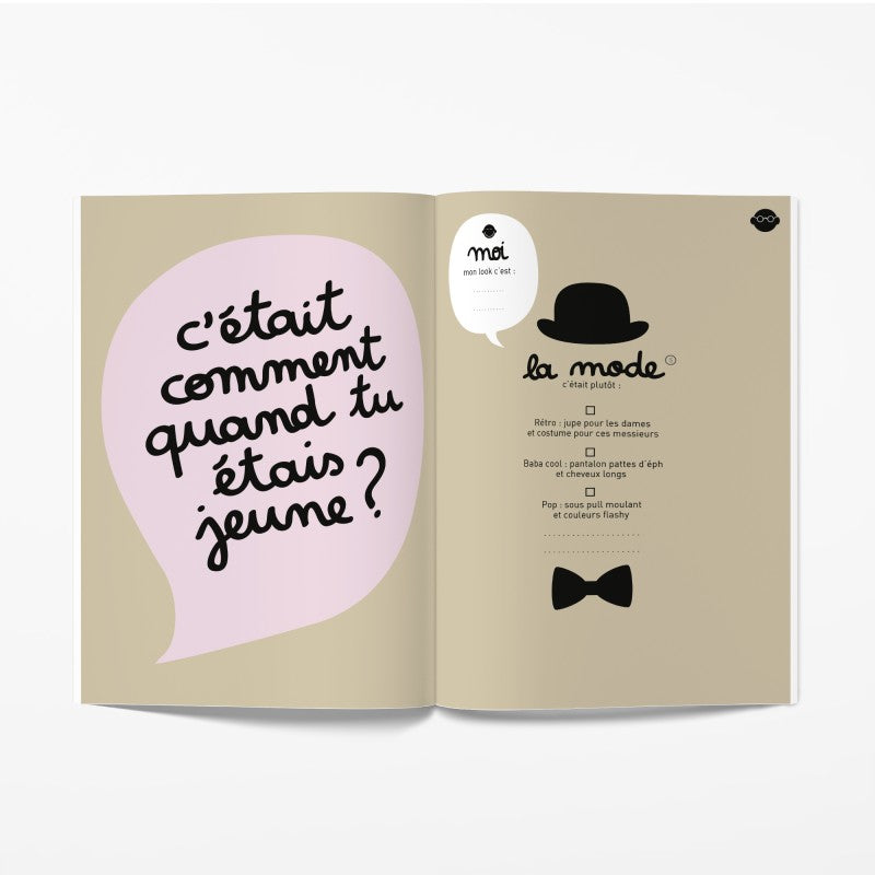 PAPI OU MAMIE ET MOI ! - Livre à remplir à 2