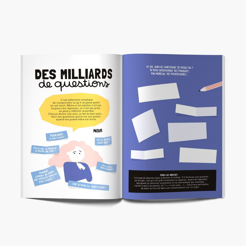 SI ON PARLAIT DE LA MORT ? - Livre à remplir ensemble