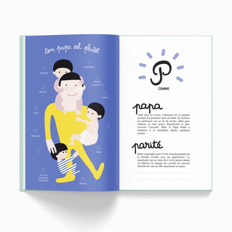 TA PREMIÈRE ANNÉE DE A À Z - Cahier de naissance