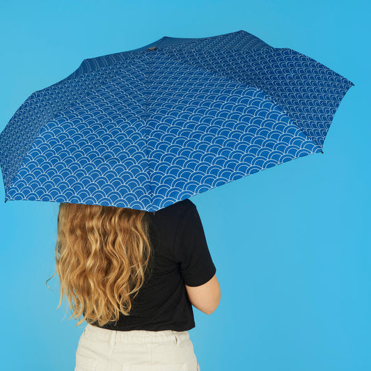 Parapluie Poisson Koï (Bleu)
