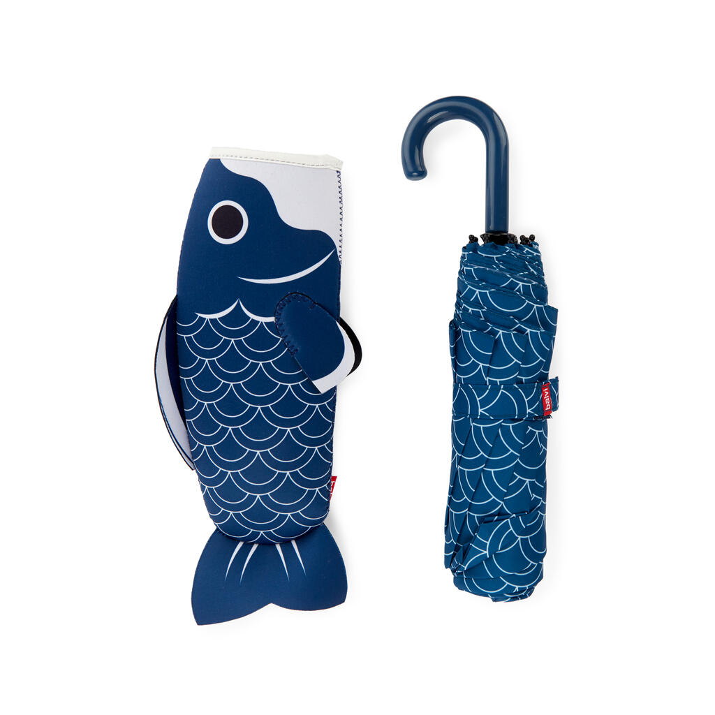 Parapluie Poisson Koï (Bleu)