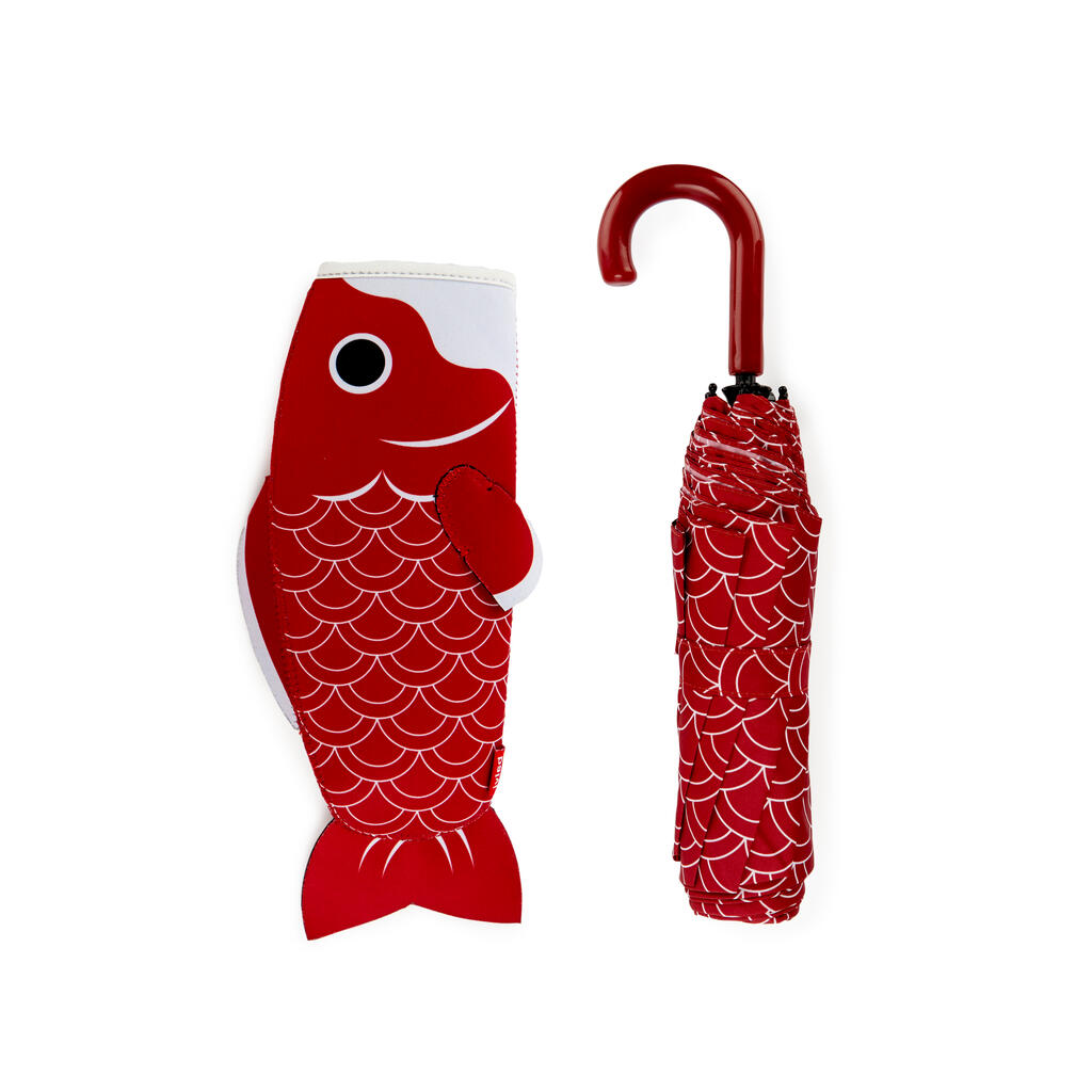 Parapluie Poisson Koï (Rouge)